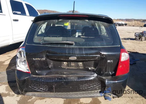 2007 Kia Spectra5 Sx z USA, uszkodzony, nr VIN KNAFE161X75007744